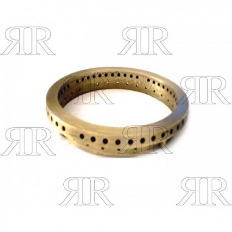 ANELLO IN OTTONE FORATO IGNIS SEMIRAPIDO