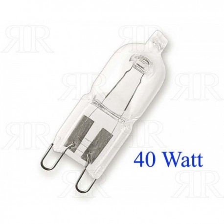 Lampada Alogena per Forno Innesto G9 da 40 Watt