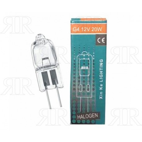 Lampadina Alogena Attacco G4 per Cappa e Forno 12V 20 Watt Whirlpool Cod.484000000983