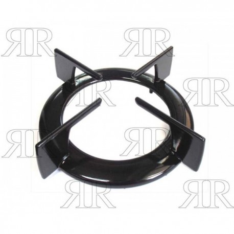GRIGLIA IN PIATTINO E LAMIERA SMALTATA AD 1 FUOCO DIAM.164 MM.
