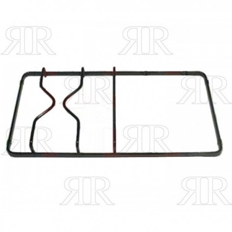 GRIGLIA IN PIATTINO SMALTATA AD 1 FUOCO + PIASTRA 445 X 235 TIPO REX