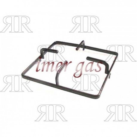GRIGLIA IN PIATTINO SMALTATA AD 1 FUOCO 193 X 207 MM.
