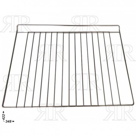 Clicca per ingrandire GRIGLIA RIPIANO FORNO ELECTROLUX REX ZANUSSI 422 X 348 MM.