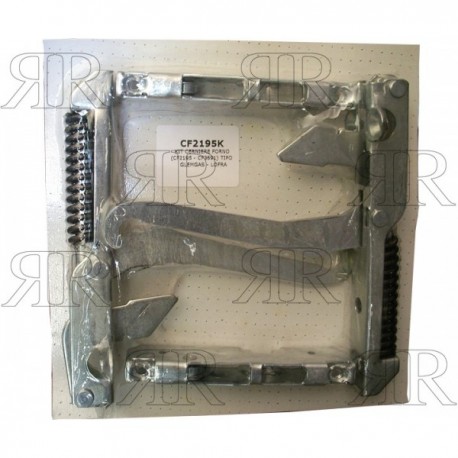 Clicca per ingrandire KIT CERNIERE FORNO (CF2195 - CF3691) TIPO GLEMGAS - LOFRA