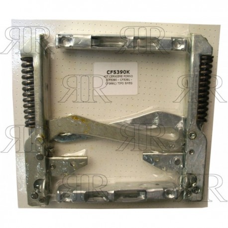 Clicca per ingrandire KIT CERNIERE FORNO (CF5390 - CF5391 - CF3691) TIPO SMEG