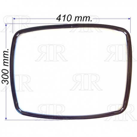 GUARNIZIONE FORNO 4 LATI CON 4 LUNETTE - TIPO ARISTON INDESIT HOTPOINT