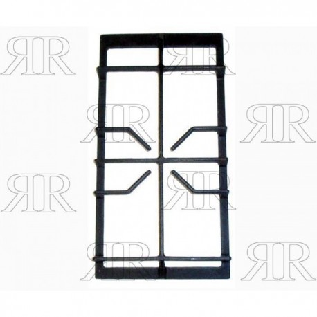 GRIGLIA IN GHISA SMALTATA AD 1 FUOCO CENTRALE 430 X 220 TIPO ELECTROLUX E IKEA