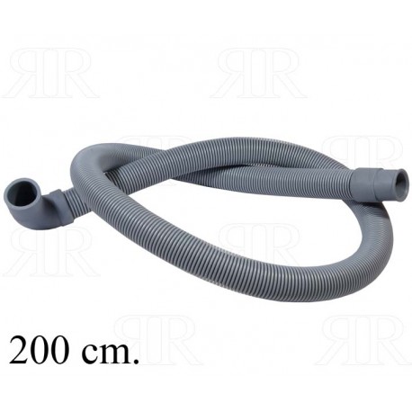 TUBO SCARICO LVT 200CM C/PIPA 19-22MM