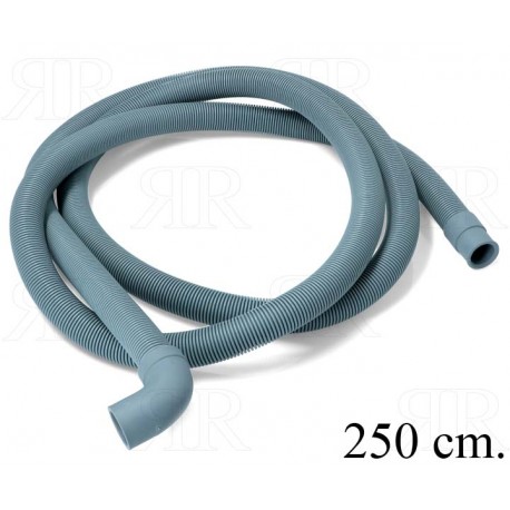 TUBO SCARICO LVT 250CM C/PIPA 19-22MM