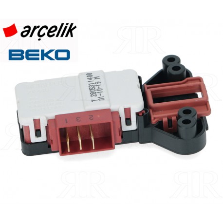 Bloccoporta Interruttore per Lavatrice Arcelik Beko 2805310400 - ZV446T1
