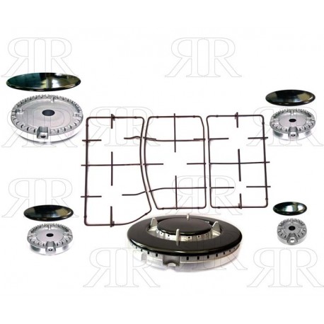 SET COMPLETO FUOCHI E GRIGLIE TIPO ARISTON