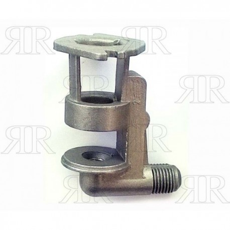SUPPORTO IN ALLUMINIO PER BRUCIATORE AUSILIARIO B2124 GLEMGAS