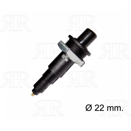 PULSANTE DI ACCENSIONE PIEZO Ø 22 X 1,5 D10222S 63DFN/NNS
