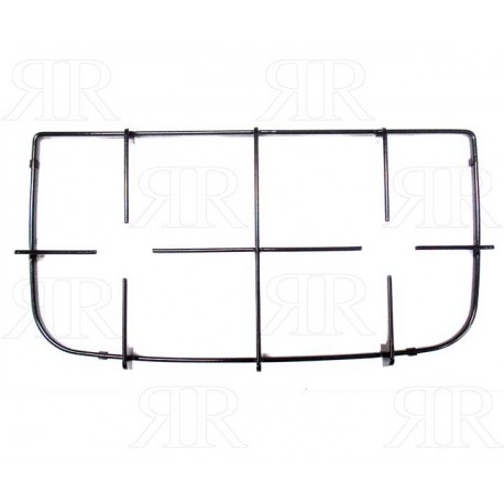 Griglia Ariston Indesit a 2 Fuochi Smaltata Nero Lucido 450 X 220 mm.