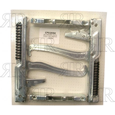 Clicca per ingrandire KIT CERNIERE FORNO TIPO ARISTON INDESIT