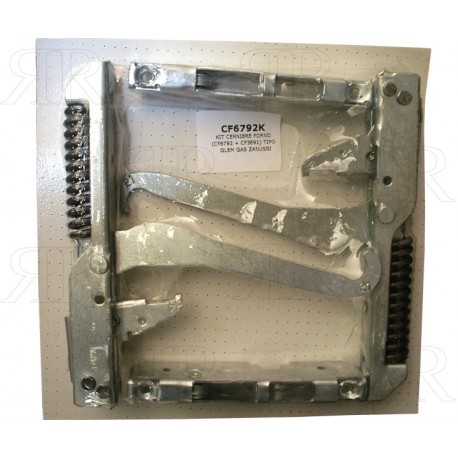 Clicca per ingrandire KIT CERNIERE FORNO (CF6792 + CF6793 + CF3691) TIPO GLEM GAS ZANUSSI