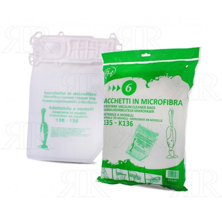 6 SACCHI VK135 MICROFIBRA IN BUSTA