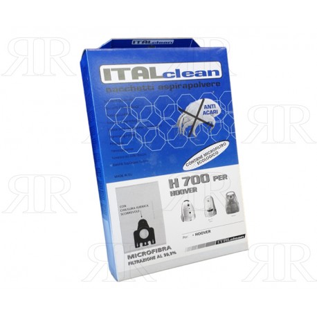 Sacchi in Microfibra Hoover 5 Pz. + Filtro Motore