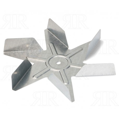 Ventola per Motore Forno Ventilato 6 Pale Ø 150 mm. H 20 mm.
