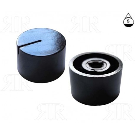 Manopola Nardi Marrone Foro 6 Gambo - 1 mm.