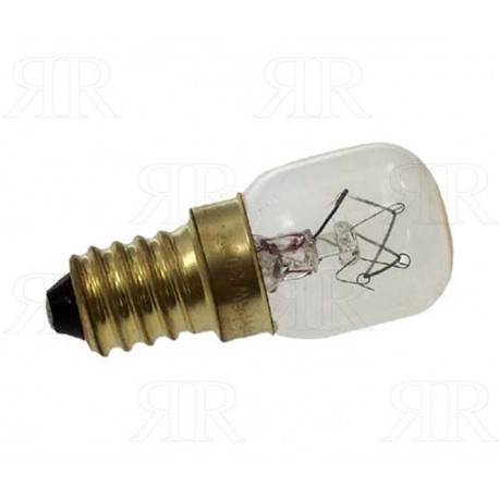 Lampadina per Forno E14 da 15 Watt 300 Gradi 220 Volt