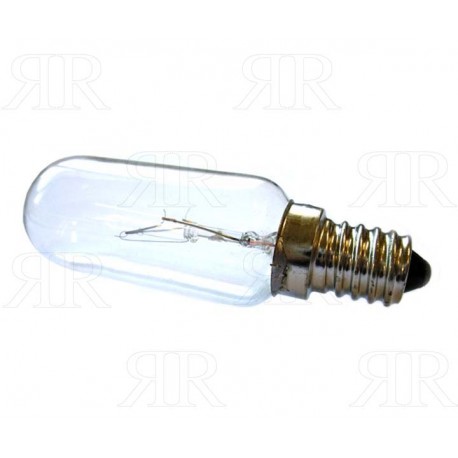 Lampadina per Cappa E14 40 Watt 220 Volt a Cilindro