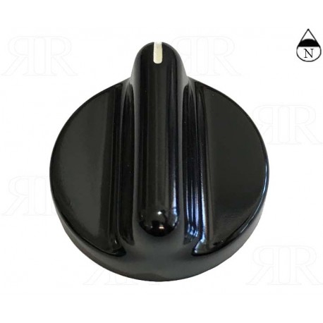 Manopola Nera Foster Rex Electrolux Zanussi
