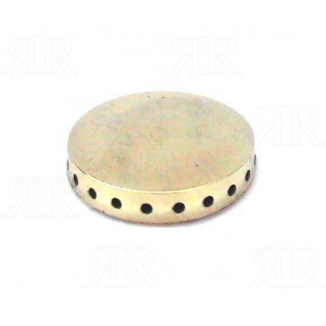 Spartifiamma in Ottone Forato Lucido Ignis Fuxia e Franke Semirapido