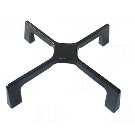 GRIGLIA IN GHISA SMALTATA A CROCE AUSILIARIA H:50 MM. 235 X 235 TIPO ARISTON