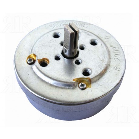 Contaminuti Meccanico per Forni 60 Minuti 360° con Astina 7 x 5 Alta 15.5 mm.