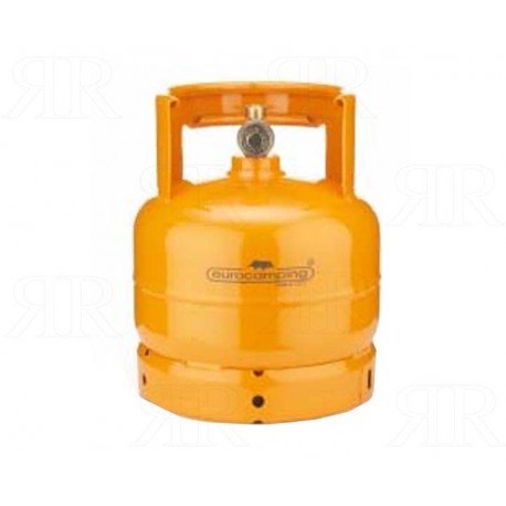 Bombola per Gas Gpl Ricaricabile da Campeggio da 2 Kg.