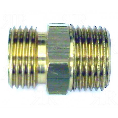 Raccordo in Ottone Maschio/Maschio Sinistro/Destro