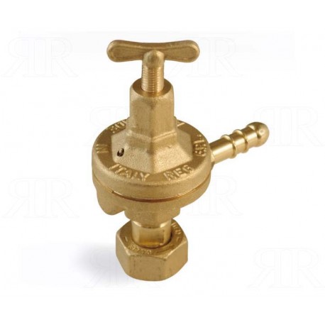 Regolatore per Gas Professionale ad Alta Pressione in Ottone