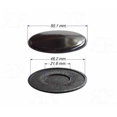 Cappellotto Smaltato Nero Lucido Multimarche Piccolo