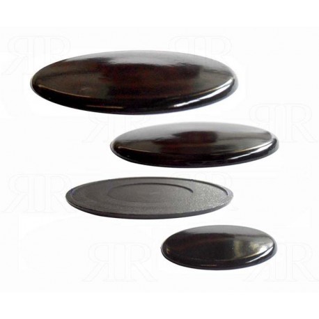 Serie Cappellotti Smaltati Nero Lucido Multimarche