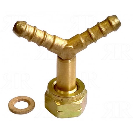 Portagomma a 2 Vie per Bombola Gas Gpl Attacco Italia W 20X14"