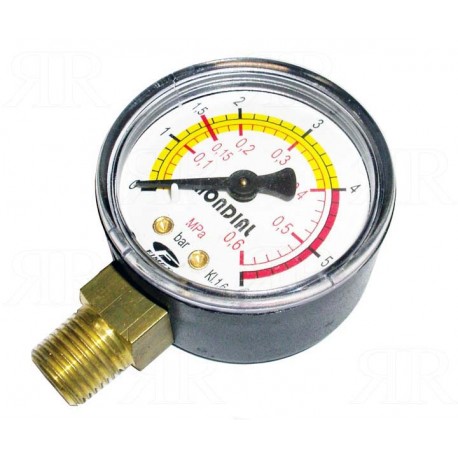 Manometro per Gas da 6 Bar