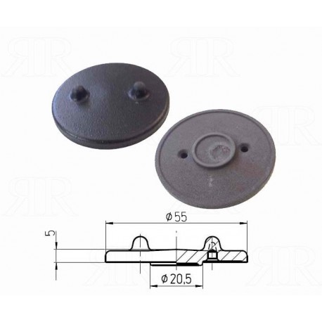 Cappellotto Piccolo Smaltato Nero Matt Sabaf Multimarche