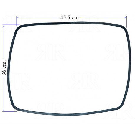 Clicca per ingrandire Guarnizione Forno Arcelik Beko 255100045