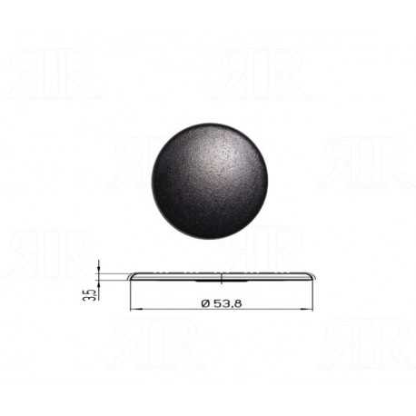 Piattello Smaltato Nero Matt Piccolo Sabaf Serie 2 HE Multimarche