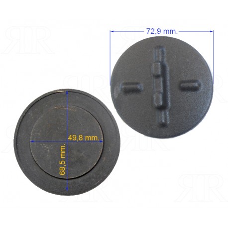 Piattello Spartifiamma Rex Electrolux Cucina in Ghisa Medio