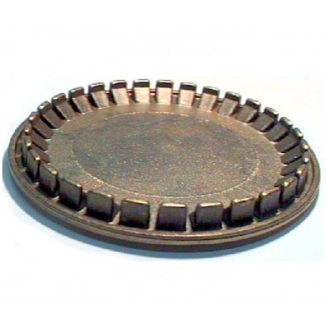 Spartifiamma in Ottone Lucido per Cucina Fratelli Onofri Gigante