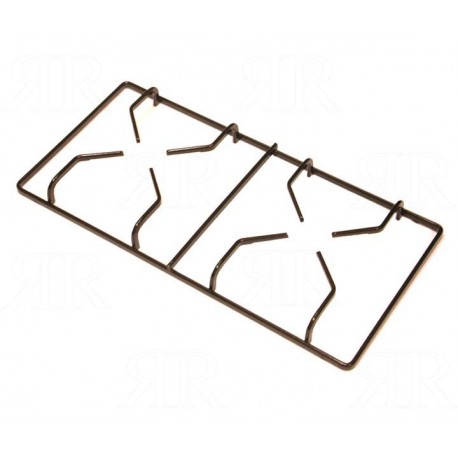 Griglia per Cucina Piano Cottura Smalvic a 2 Fuochi Smaltata 457 X 227 mm.