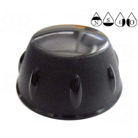 Manopola per Piano Cottura Cucina Multimarche Foro Ø 6 mm. Gambo 0