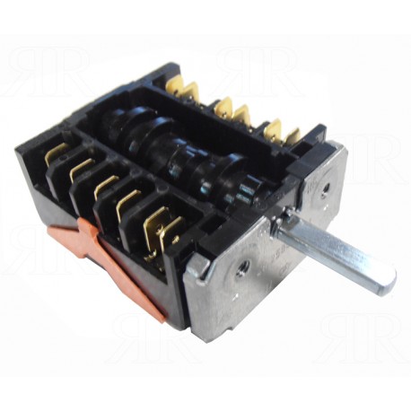 Commutatore Ego per Forni Bompani Candy Hoover Iberna Zerowatt Gas Fire 6 Camme 5 Posizioni