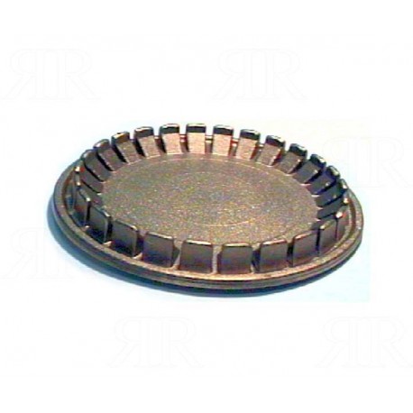 Spartifiamma per Cucina Onofri in Ottone Lucido Grande