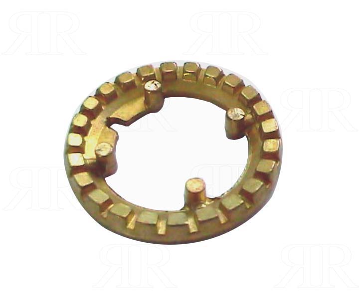 Anello Spartifiamma Medio in Ottone per Ignis Franke Smeg