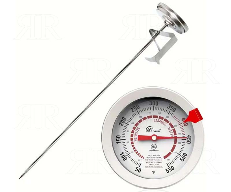 Termometro per Alimenti con Indicatore Regolabile Range 20 / 280°C