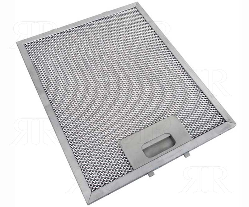 Clicca per ingrandire Filtro per Cappa Aspirante Multimarche in Alluminio Rettangolare 212 X 257 X 9 mm.