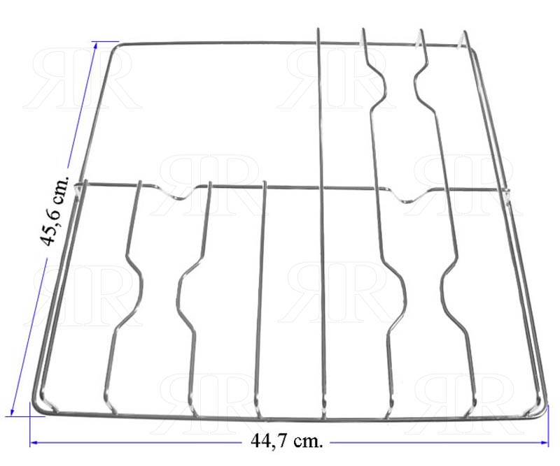 Clicca per ingrandire Griglia Smeg a 3 Fuochi Cromata 456 X 447 mm.